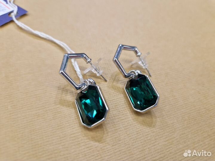 Серьги с кристаллами