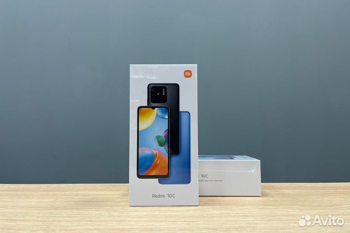 Redmi 10C 128GB Синий Новый