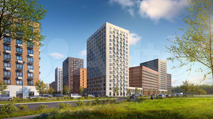 1-к. квартира, 36,3 м², 9/9 эт.