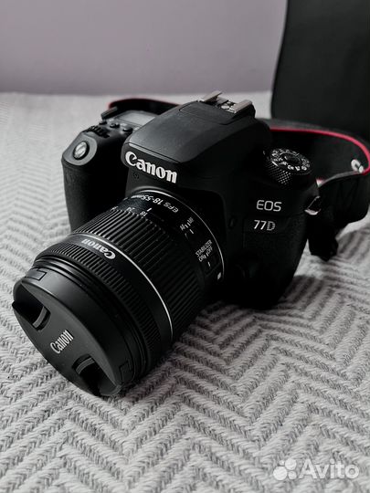 Зеркальный фотоаппарат Canon EOS 77D