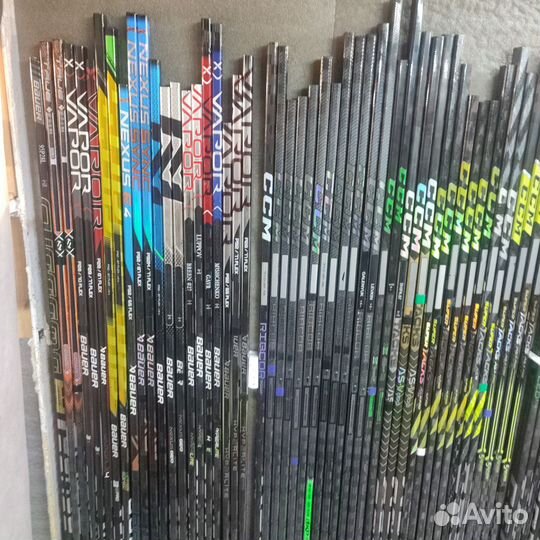 Клюшки хоккейные после ремонта