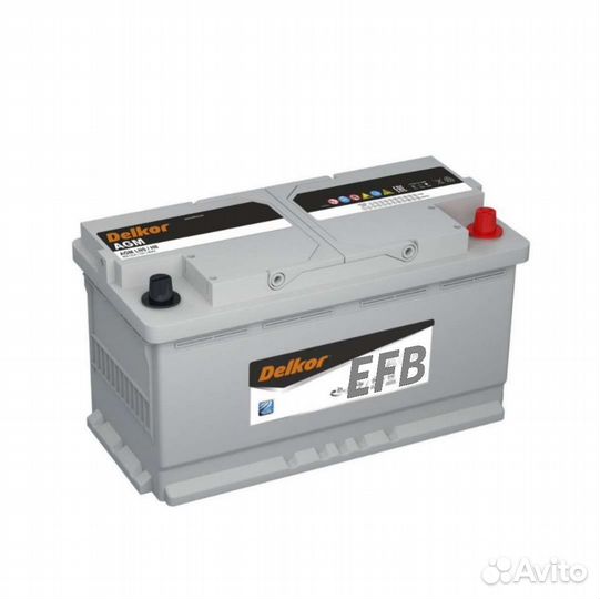 Акб Westa 100ач 860А EFB Start-Stop 595901085