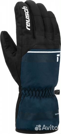 9,5) Перчатки горнолыжные reusch Snow King Black