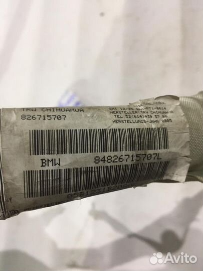 Подушка безопасности шторка левая BMW X5