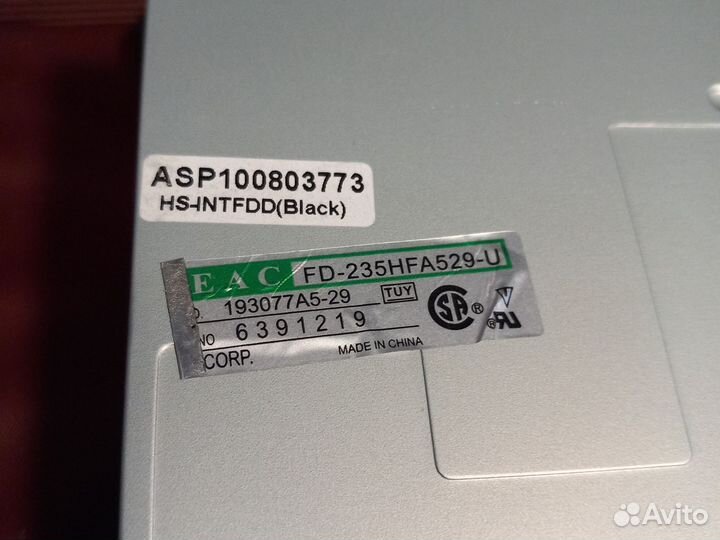 Floppy дисковод Teac fd-235hfa529-u новый