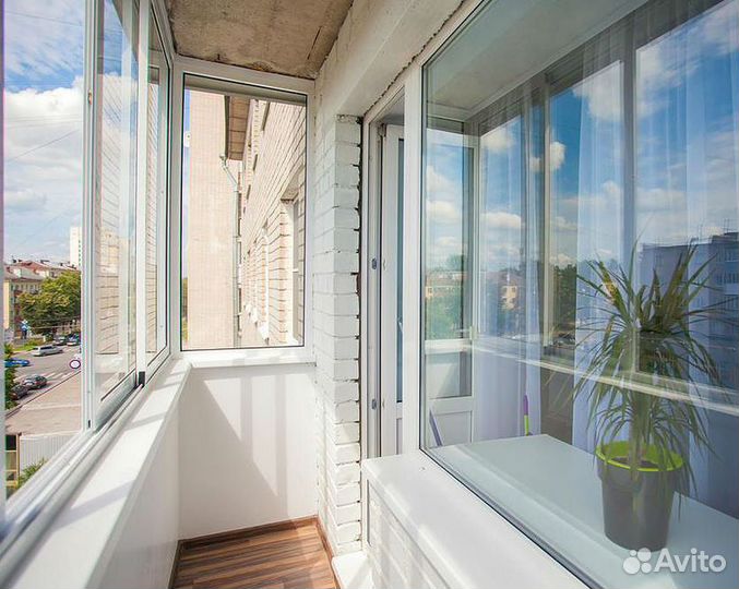 Остекление лоджий под ключ