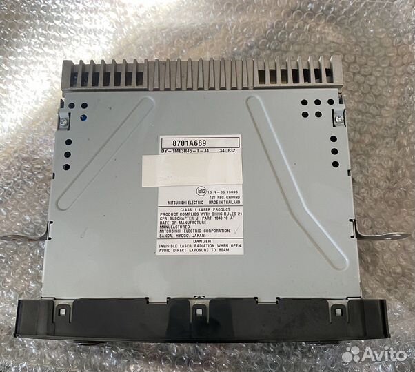 Магнитола mitsubishi outlander 3