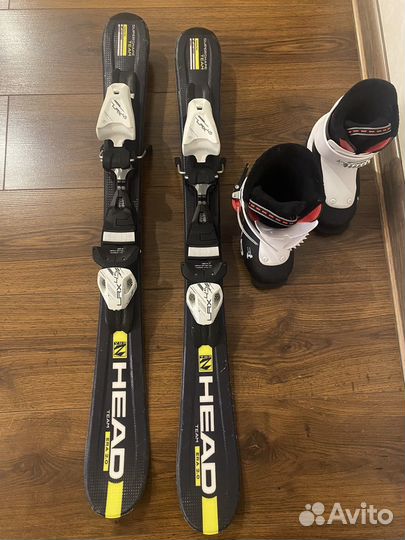 Горные лыжи детские комплект