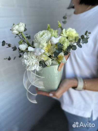 Цветочная композиция, доставка цветов, Пасха