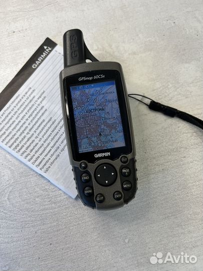 Навигатор Garmin Gpsmap 60CSX (с картами)