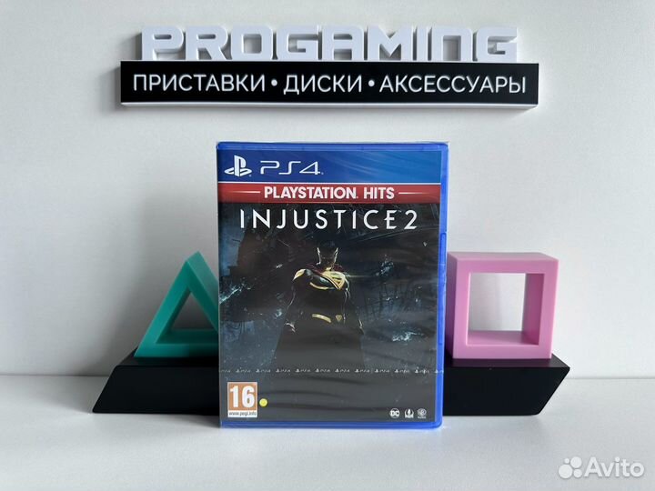 Injustice 2 новый диск для sony ps4