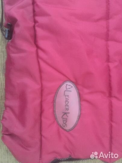 Зимний конверт в коляску на овчине