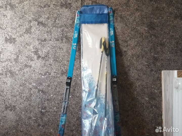 Лыжные палки, лыжи