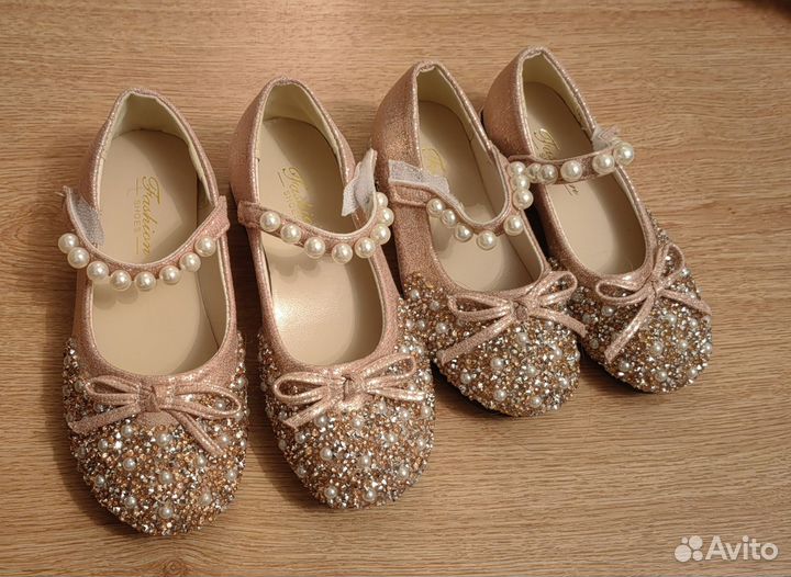 Туфли детские праздничные 27 и 30 р-р