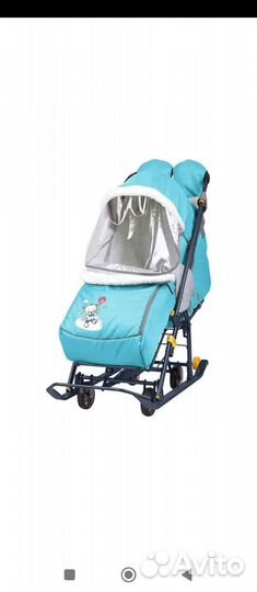 Детские санки с колесами