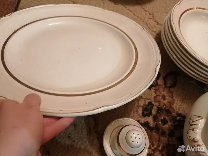 Столовый сервиз СССР зик 26 предметов