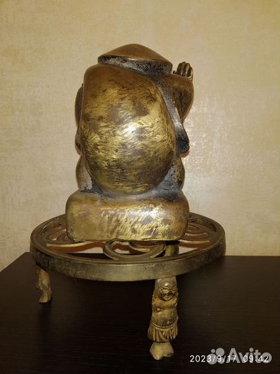 Дайкоку бог торговли и изобилия. Бронза