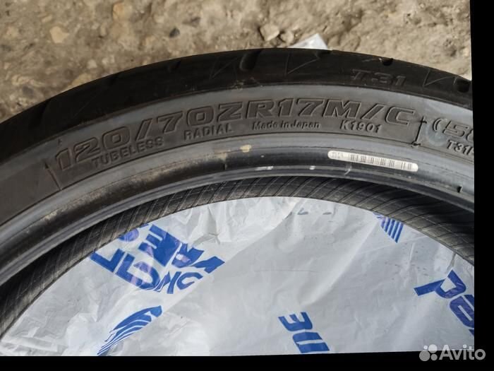 Мотошина Bridgestone Battlax t31 120/70 R17 76V