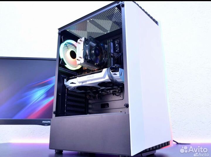 Игровой пк Intel I3 12100F + RX 6600 XT / RX 6700