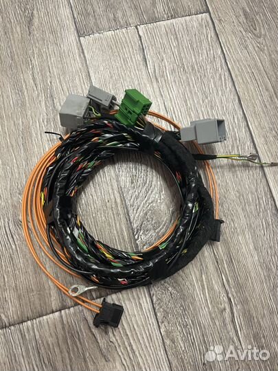 Проводка для установки штатного усилителя volvo