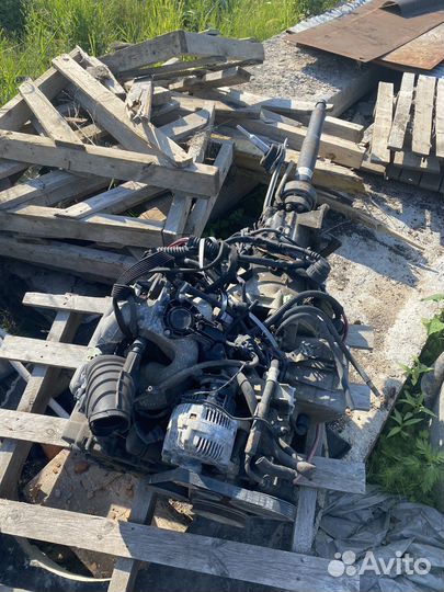 Двигатель м44 1.9 свап с коробкой getrag 220