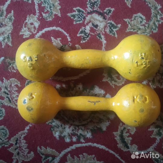 Две гантели
