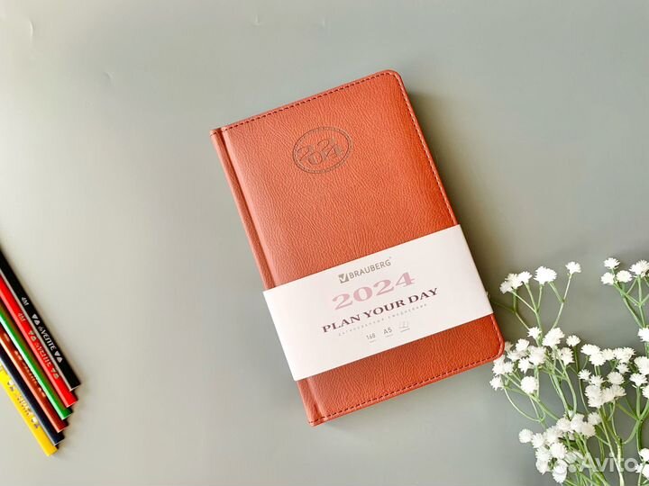 Новый датированный планер ежедневник А5