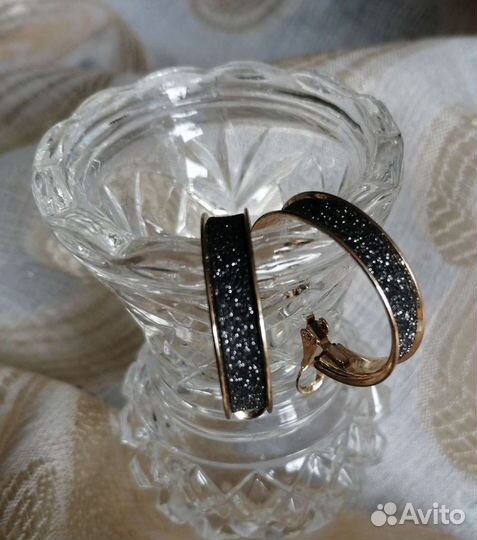 Серьги кольца