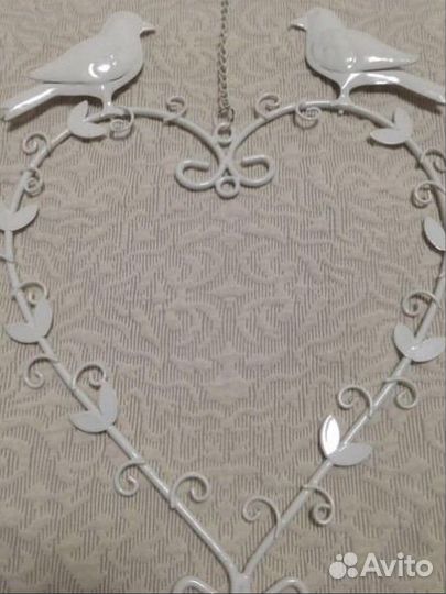 Декор подвеска Сердце