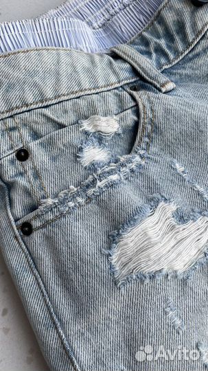 Джинсовые шорты Alexander Wang