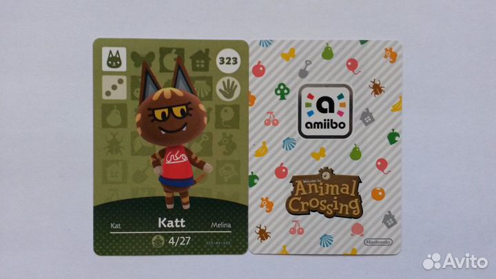 32. Animal Crossing amiibo-карты (321-330) 4U