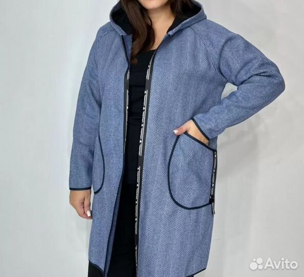 Пальто шерстяное