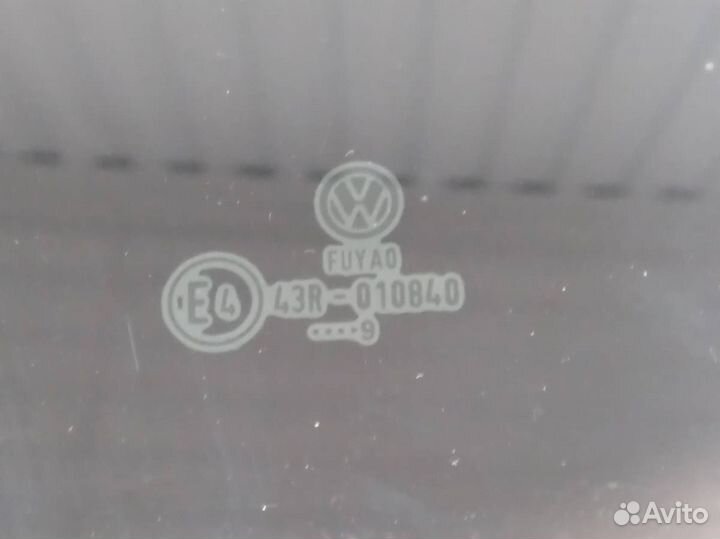 Стекло двери задней левой Volkswagen Polo Sed RUS