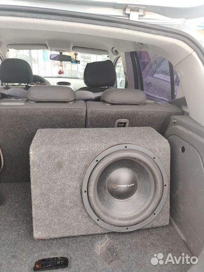 Сабвуфер magnum и усилитель swat