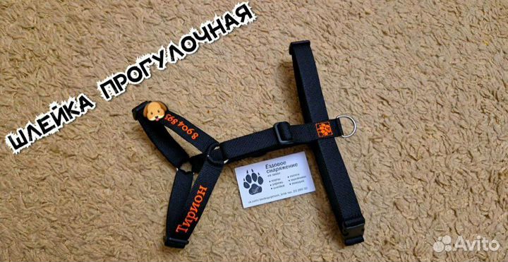 Шлейки и амуниция для собаки