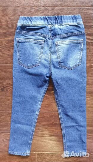 Джинсовый брюки