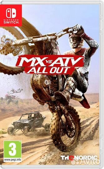 MX vs ATV: All Out Nintendo Switch, английская вер