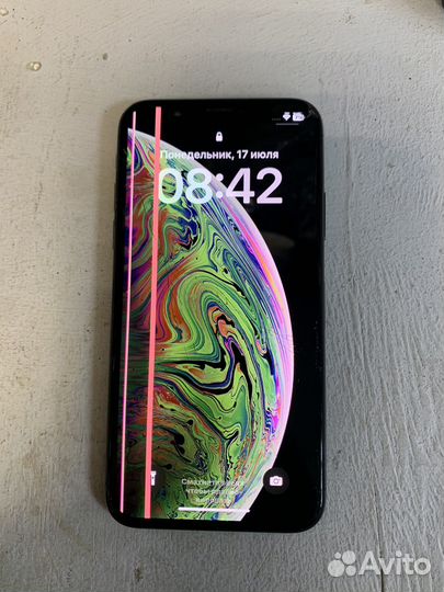 Разбитый iPhone X