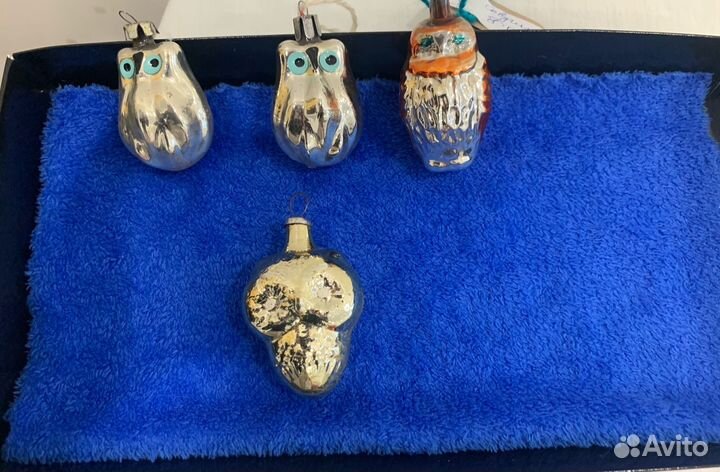 Елочные игрушки СССР