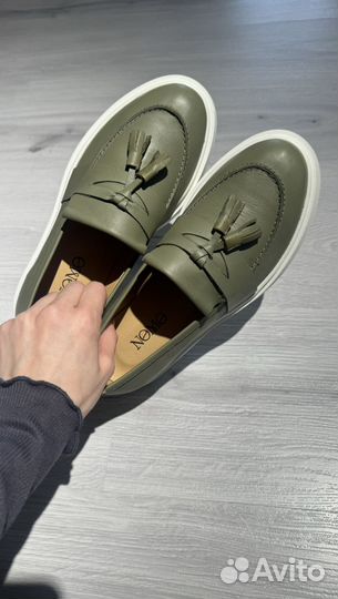 Лоферы новые натуральная кожа 37