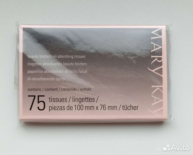 Матирующие салфетки мэри кэй