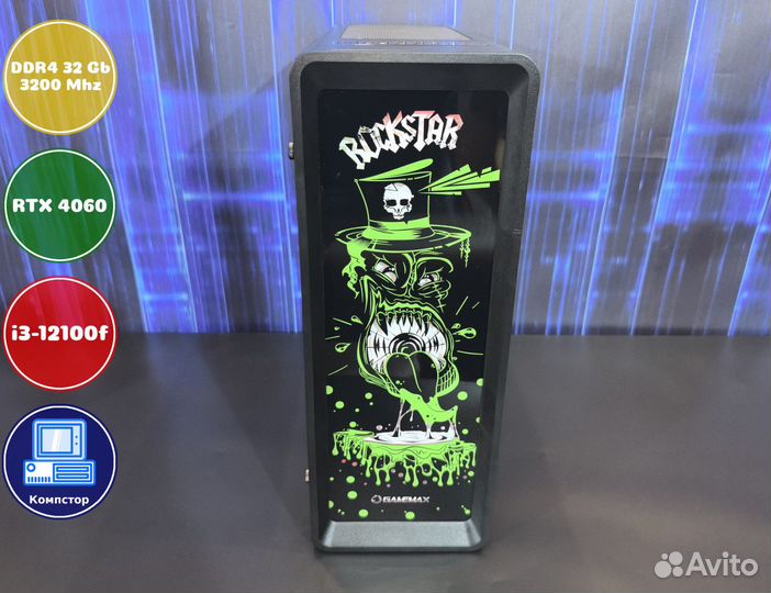 Мощный игровой i3-RTX4060-32DDR4-YLH2731605984-H610