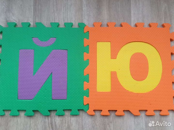 Детский коврик для ползания пазл