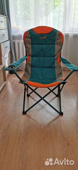 Стул туристический кресло раскладное 140кг. Новое