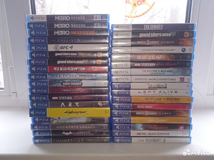Игры ps4-ps5,новые,запечатанные
