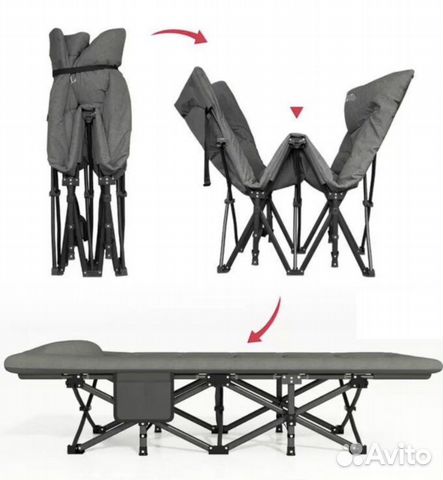 Раскладушка-кровать туристическая