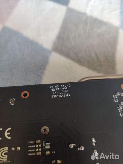 Нерабочая видеокарта gtx 1060