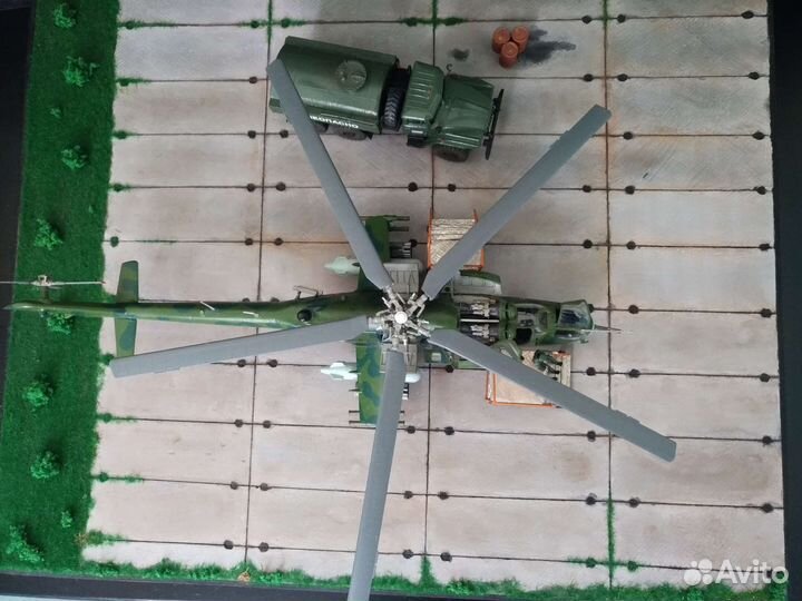 Модель вертолета Ми 24 вп
