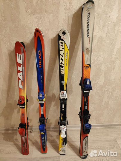 Горные лыжи с ботинками