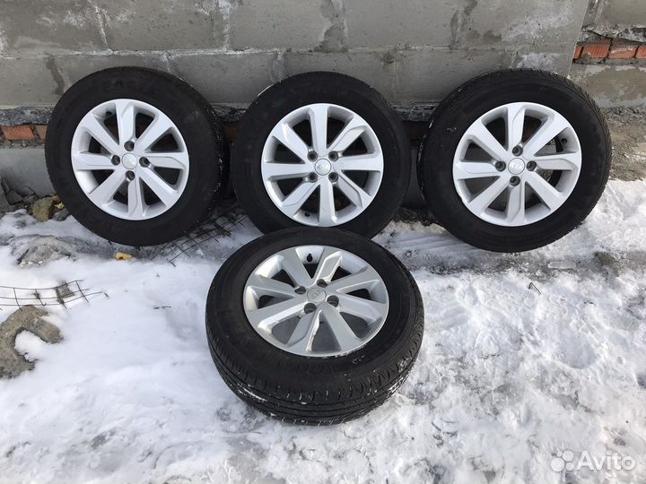 Литые диски с резиной r15